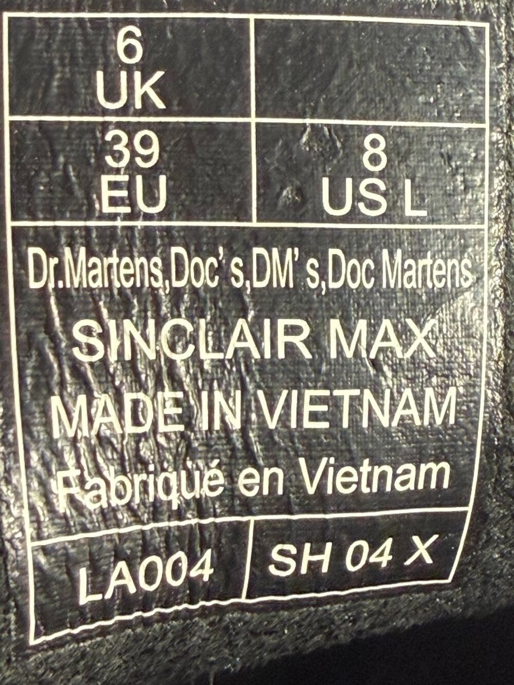 Women's Size 8 Dr Martens Sinclair Boots - Picture 13 of 16